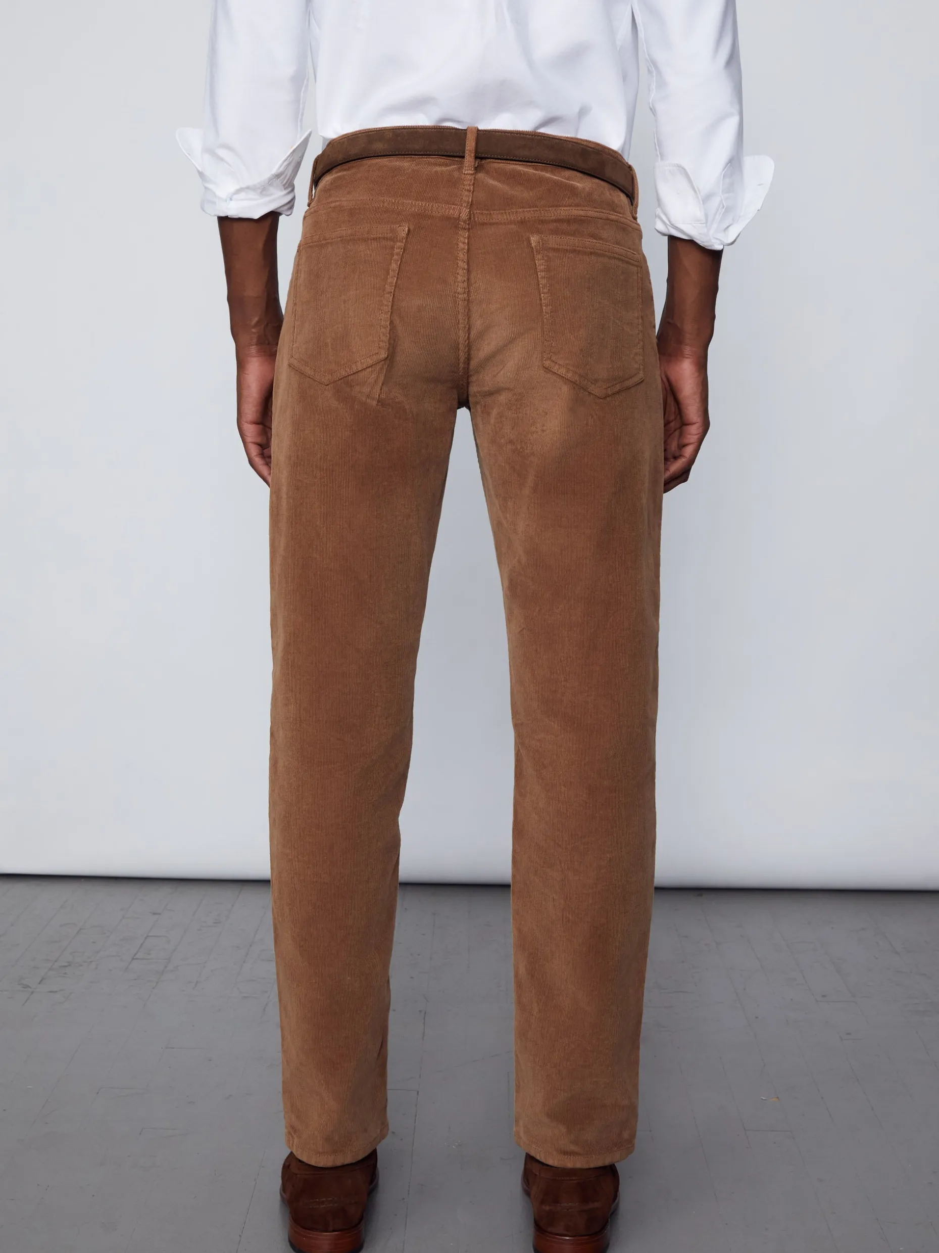 J. McLaughlin Parker 5-Pocket Straight Pants In Italian Stretch Cord- Pants